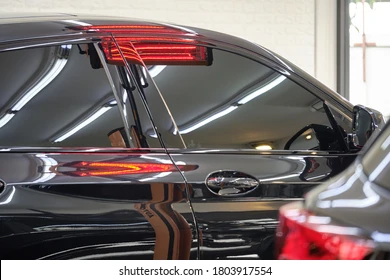 glossy panels in automotive design